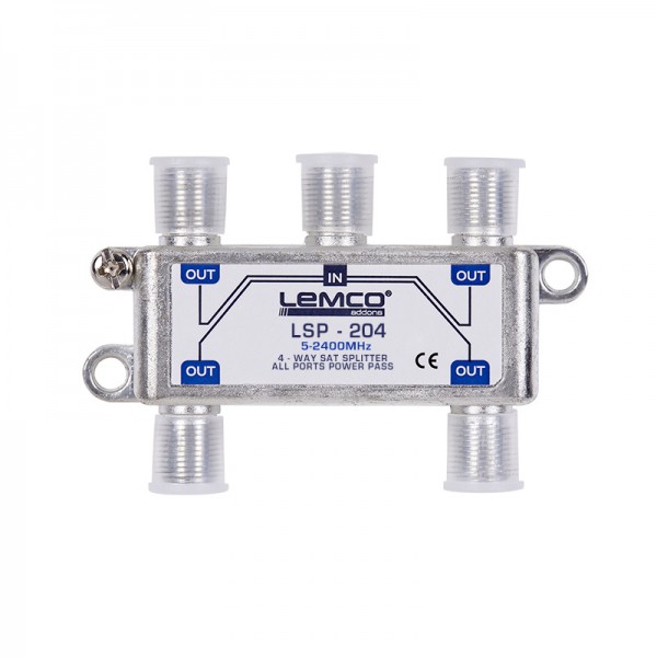 LEMCO δορυφορικός Διακλαδωτής-Splitter LSP-204 δορυφορικών